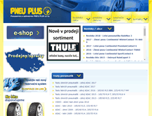Tablet Screenshot of pneuplus.cz